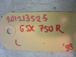 Pillion step left Suzuki GSX R 750