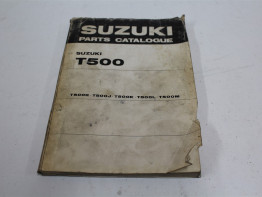 Parts book Suzuki T 500