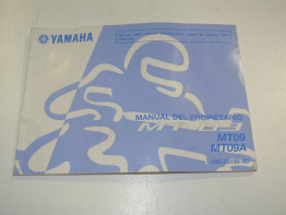 Instructieboekje Yamaha MT 09
