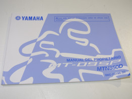 Instructieboekje Yamaha MT 09