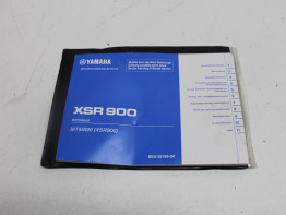 Instructieboekje Yamaha XSR 900