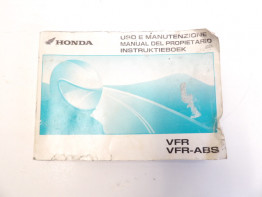 Instructieboekje Honda VFR 800 I