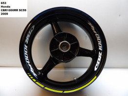 Rear wheel Honda CBR Fireblade