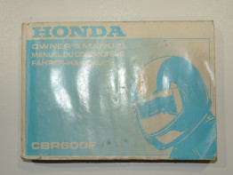 Manuel Honda CBR 600 F