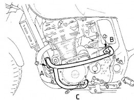 Valbeugel Suzuki GSX 1200
