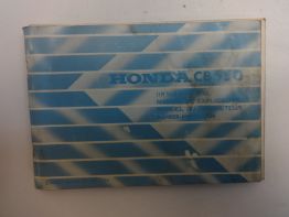 Instructieboekje Honda CB 650
