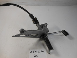 Rechter schetsplaat Kawasaki ZZR 250