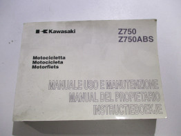 Fahrerhandbuch Kawasaki Z 750