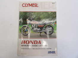Instruction manual Honda CB 750 F