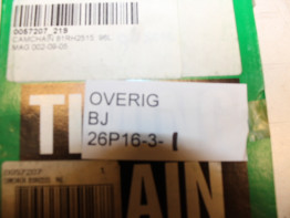 Distriebuttieketting Overig Onbekend Unknown