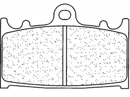 Braking pads front Kawasaki ZZR 1100