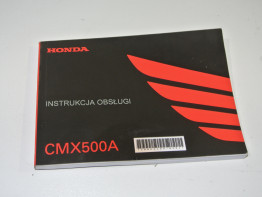 Instructieboekje Honda CMX 500 Rebel
