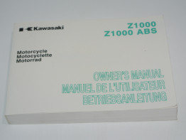 Fahrerhandbuch Kawasaki Z 1000