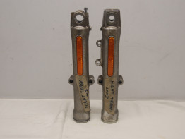 Fork pipe outside Harley Davidson Softtail