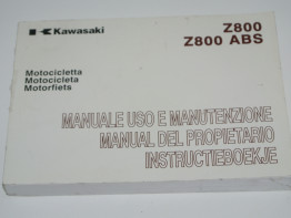 Instructieboekje Kawasaki Z 800