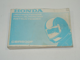 Fahrerhandbuch Honda CBR 600 F