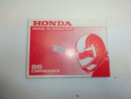 Fahrerhandbuch Honda CBR 600 F