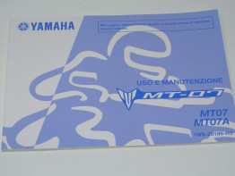 Instructieboekje Yamaha MT 07