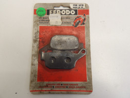 Remblokken achter Honda TRANSALP