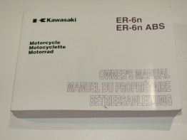 Fahrerhandbuch Kawasaki ER 6
