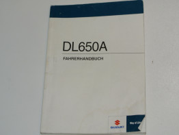 Instructieboekje Suzuki DL 650 V STROM