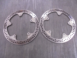 Brake disc set BMW R 1200 R 2011