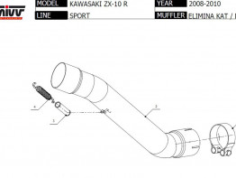 Uitlaat Kawasaki ZX 10 R