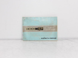 Instructieboekje Moto Guzzi 1000 SP