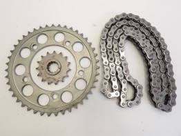 Chain and sprocket kit Honda CBR 600 F