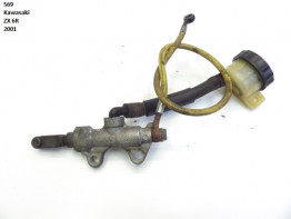 Rempomp achter Kawasaki ZX 6 R