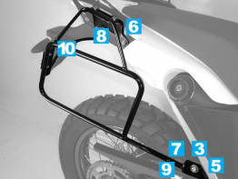 Kofferbeugel set BMW G 650