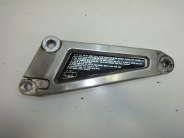 Main step holder left Honda CB 450
