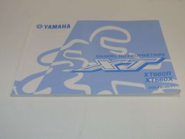 Instructieboekje Yamaha XTX 660