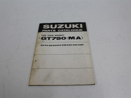 Onderdelenboek Suzuki GT 750