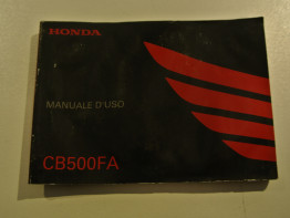 Instructieboekje Honda CB 500 F