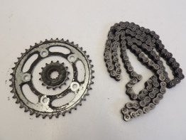 Ketting en tandwielset Honda CBR 600 F