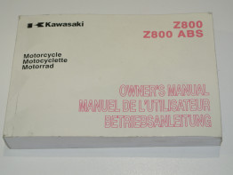Instructieboekje Kawasaki Z 800
