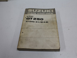 Parts book Suzuki GT 250