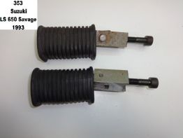 Duo voetsteun set Suzuki LS 650