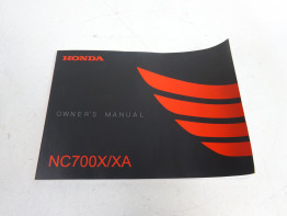 Instructieboekje Honda NC 700 X