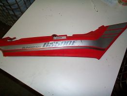Rechter achterkant Suzuki GS 500 E