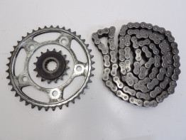 Chain and sprocket kit Honda CBF 1000