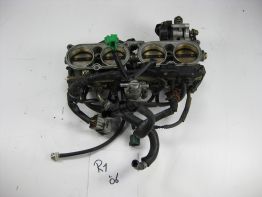 Gasklephuis Yamaha YZF R1