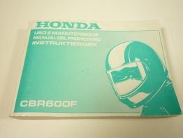 Manuel Honda CBR 600 F