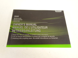 Instructieboekje Kawasaki Z 650