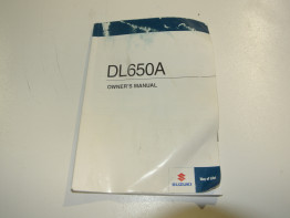 Instructieboekje Suzuki DL 650 V STROM