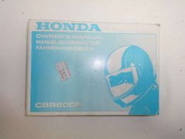 Fahrerhandbuch Honda CBR 600 F