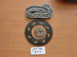 Ketting en tandwielset Kawasaki KLE 500