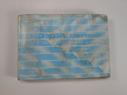 Fahrerhandbuch Honda CBR 1000 F