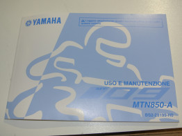 Instructieboekje Yamaha MT 09
